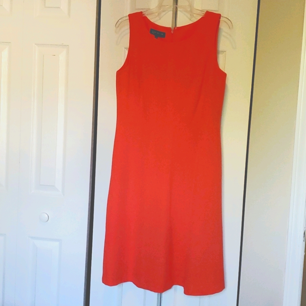 Orange dress